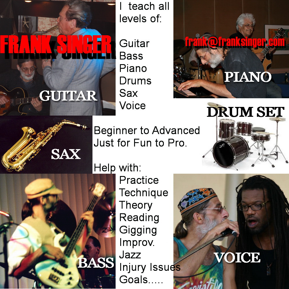 All Levels of Music Lessons from Frank Singer